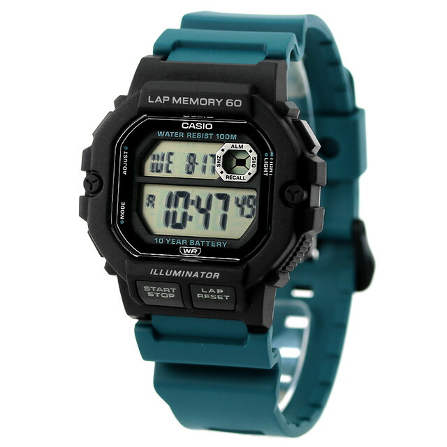 CASIO アウトドア カシオ クオーツ WS-1400H-3AV チープカシオ チプカシ 海外モデル メンズ 腕時計 カシオ CASIO アウトドア ブルーグリーン ブランド おしゃれ 防水 小さい 軽い かっこいい プレゼント 男性 実用的