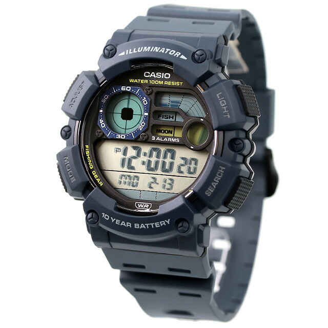 CASIO カシオ クオーツ WS-1500H-2AV 海外モデル メンズ 腕時計 カシオ casio デジタル ネイビー ブランド おしゃれ 防水 プレゼント 男性 実用的