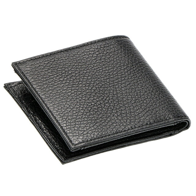 エンポリオ・アルマーニ 二つ折り財布 メンズ EMPORIO ARMANI Y4R167Y068E 80001 ブラック ウォレット ブランド 高級 おしゃれ プレゼント 実用的