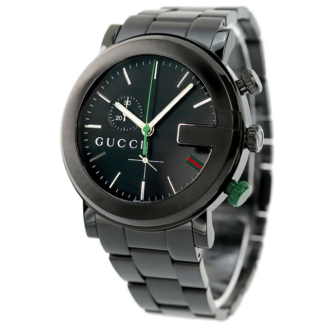 グッチ 時計 メンズ GUCCI 腕時計 G-CHRONO G-クロノ オールブラック YA101331 高級 ブランド おしゃれ 防水 プレゼント 男性 実用的