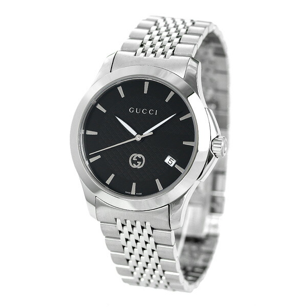 グッチ 時計 Gタイムレス 40mm メンズ 腕時計 YA1264106 GUCCI ブラック 高級 ブランド おしゃれ 防水 プレゼント 男性 実用的
