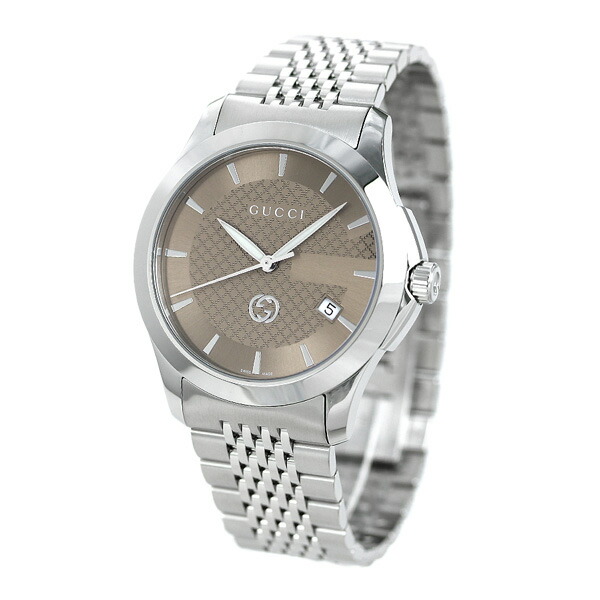 グッチ 時計 Gタイムレス 40mm メンズ 腕時計 YA1264107 GUCCI ブラウン 高級 ブランド おしゃれ 防水 プレゼント 男性 実用的