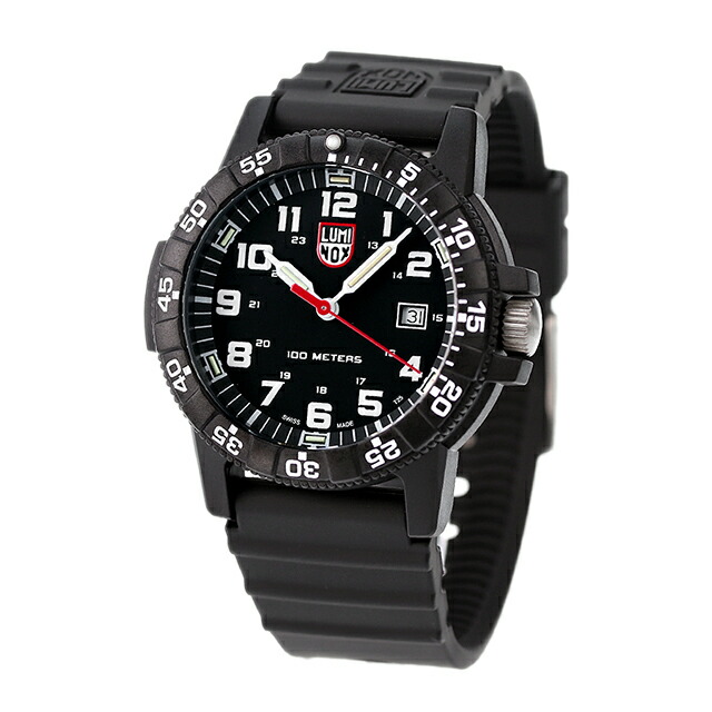 ルミノックス 0320シリーズ 腕時計 LUMINOX レザーバック シータートル ジャイアント 0321 時計 ブランド おしゃれ 防水 文字盤 大きい プレゼント 男性 実用的