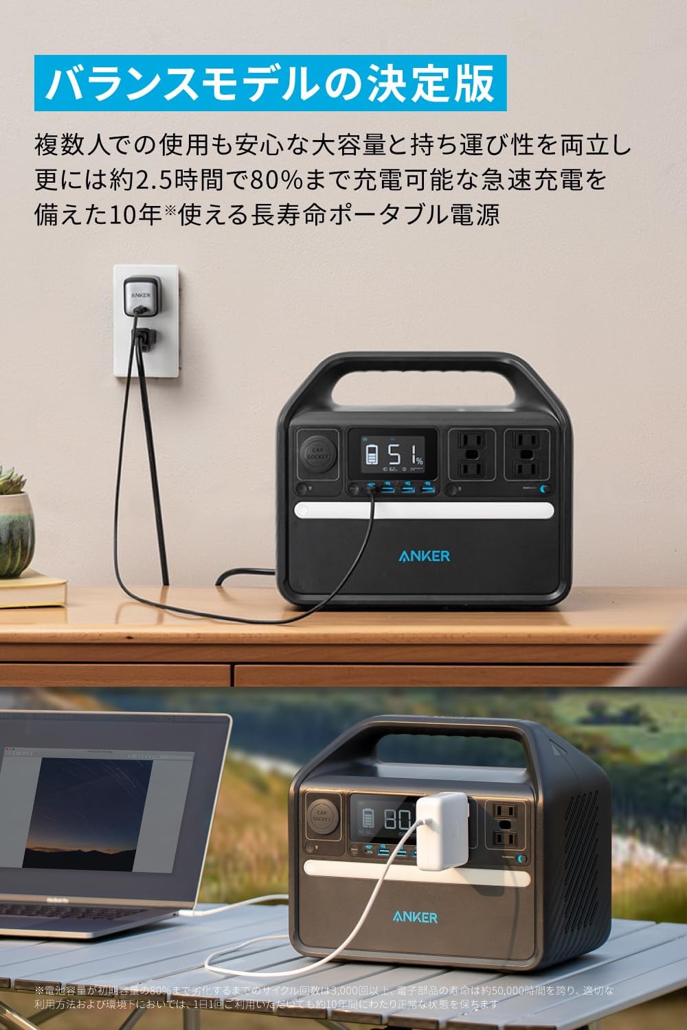 Anker 535 Portable Power Station (PowerHouse 512Wh)