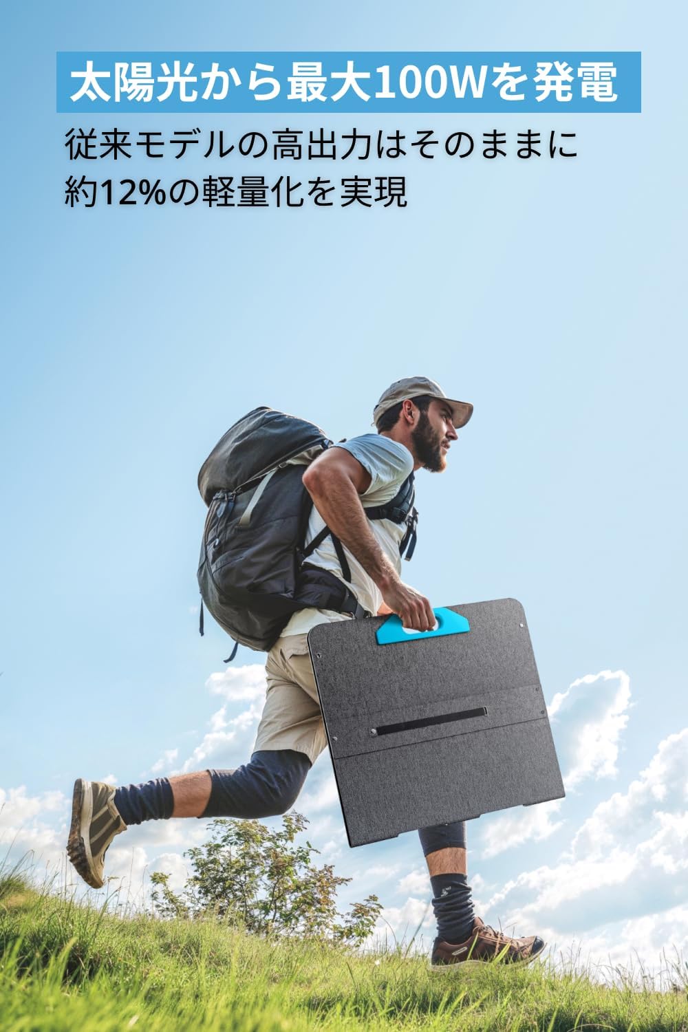 Anker SOLIX PS100 Portable Solar Panel