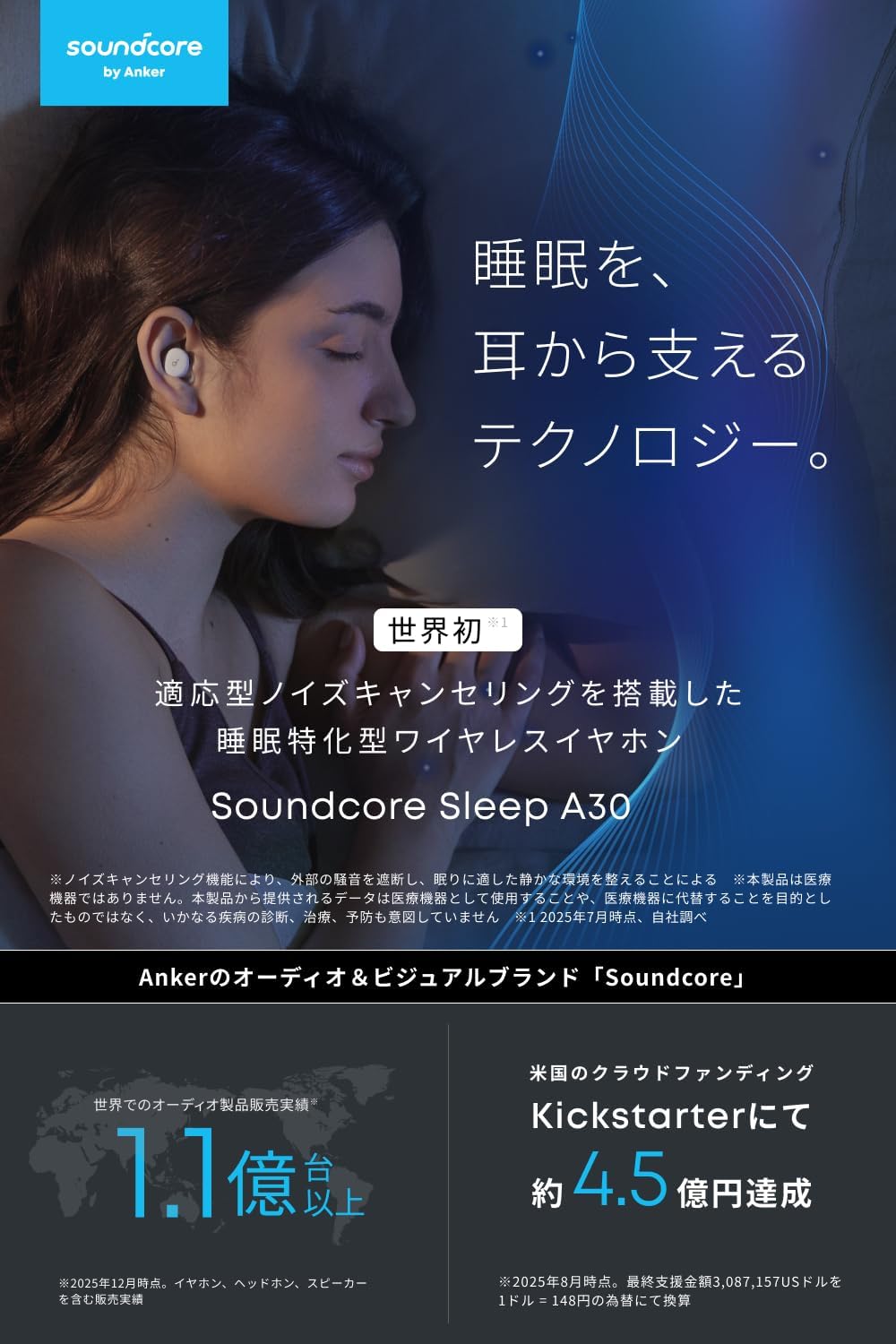 Soundcore Sleep A30 オフホワイト