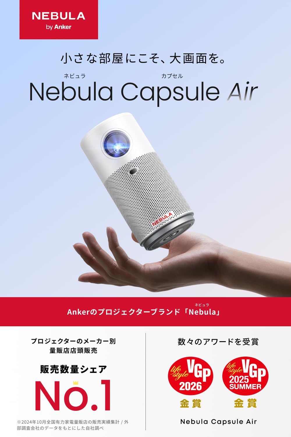 Nebula Capsule Air ホワイト