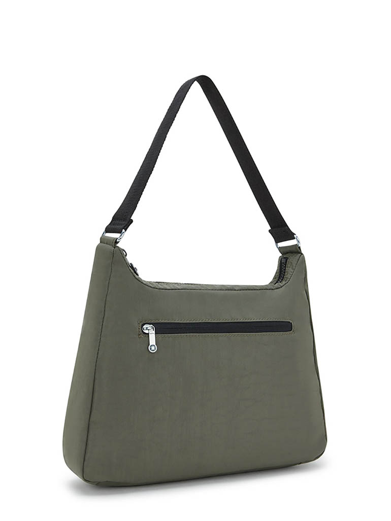 kipling スカーレット グリーンモス ショルダーバッグ