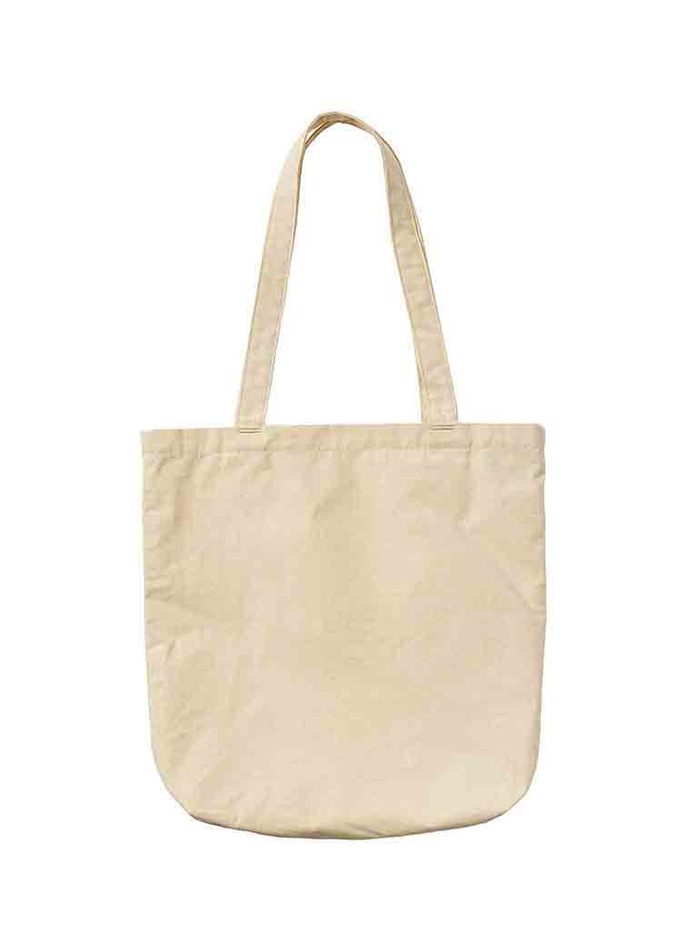 DAYTRIPPER UNISEX COTTON LOGO TOTE 11005Natural H38×W30×D9cm