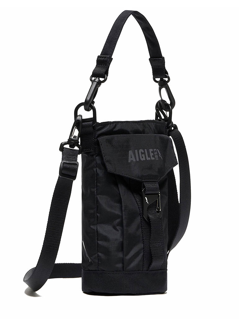AIGLE ZNHBS12 撥水 アーバン ボトルケース 1L ブラック FREE