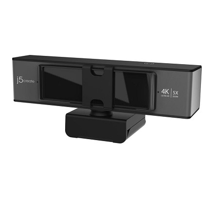 j5create USB 4K ULTRA HD Webカメラ JVCU435 ブラック