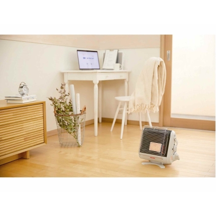 Iwatani カセットガスストーブ マイ暖 アイボリー CB-STV-MYD3