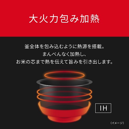 パナソニック 可変圧力IHジャー炊飯器 5.5合 SR-N510D-K ブラック