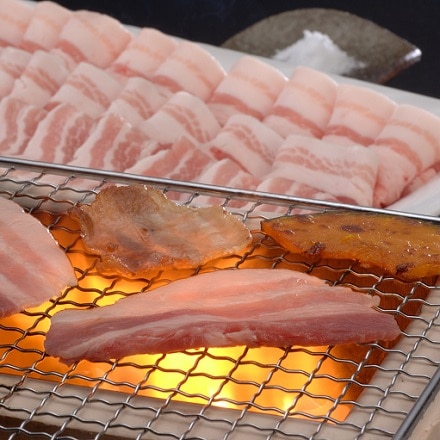 山形県食肉公社認定 山形豚 バラ焼肉用 400g