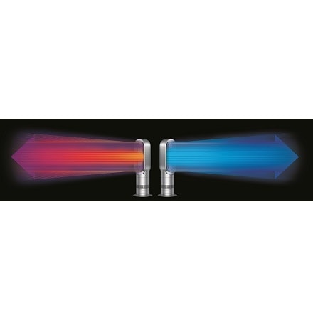 Dyson Hot+Cool ファンヒーター ホワイト／ニッケル AM09 WN N｜永久