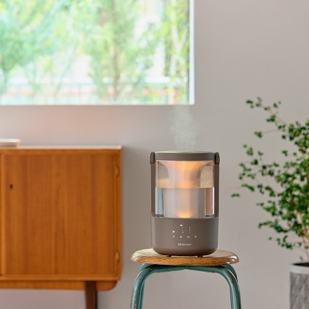 RHYTHM プールレス加湿器 MIST250 ウォームグレー 9YYA64RH84