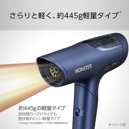 コイズミ MONSTER BLDCハイスピードドライヤー ネイビー KHD-M800/A