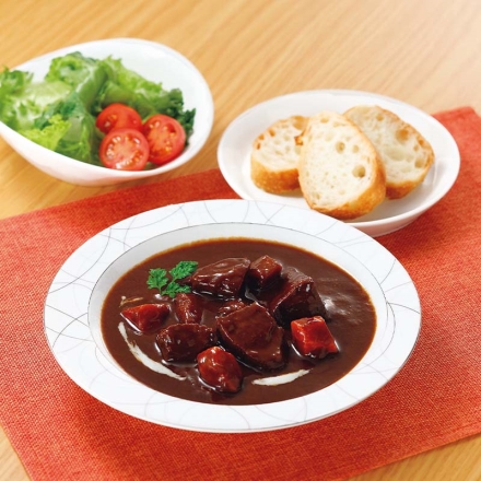 牛たんレトルト食べ比べ 牛たんシチュー・牛たんカレー・牛たんトマトシチュー 各180g、テールスープ250g