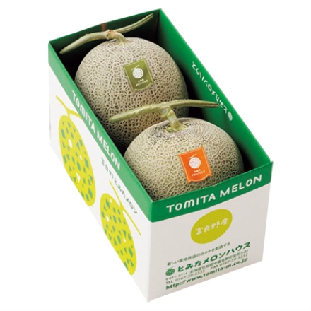 富良野メロン・北海道産青肉メロン詰め 赤肉・青肉 各1.6kg
