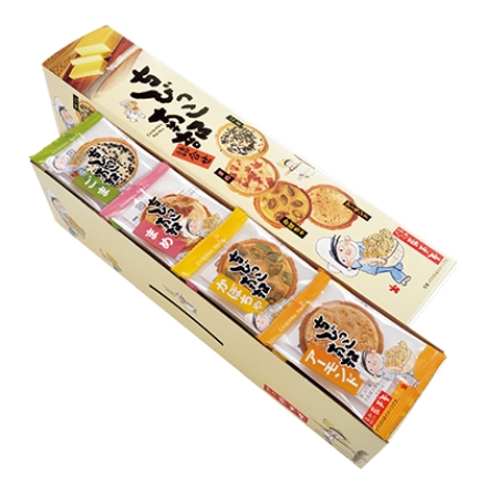 ちびっこ南部詰合せ ごま・まめ 各10枚、かぼちゃ・アーモンド 各6枚