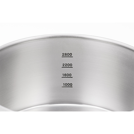 創燕 二段蒸し器 2cm （目盛付） 新潟燕三条 SE-15