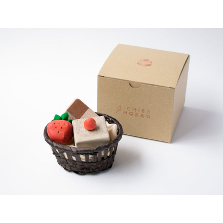 ICHIBAMOKKO 森のスイーツセット（スクエアケーキ）