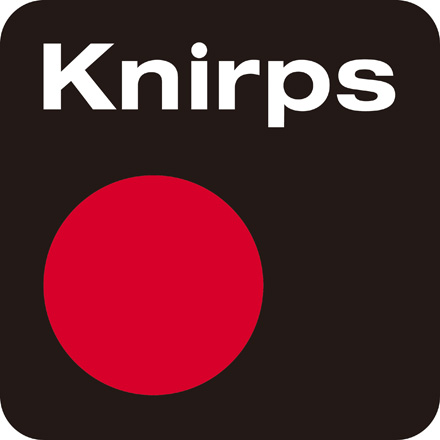 Knirps TS.220 Pinstripe Black 自動開閉折りたたみ傘 ブラック KNTS220-4100