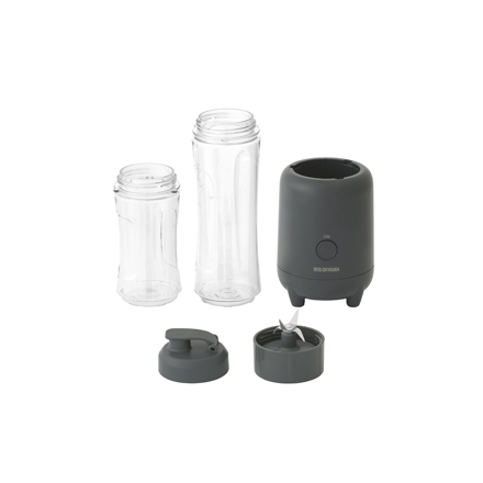 アイリスオーヤマ ボトルブレンダー ダークグレー IBB-601-H