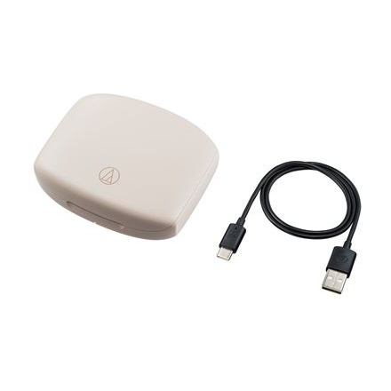 オーディオテクニカ 完全ワイヤレスBluetooth対応オープンイヤー型イヤホン リッチホワイト ATH-AC5TW-WH