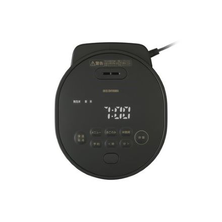 アイリスオーヤマ ジャー炊飯器 3合 ブラック RC-MGB30-B