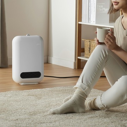 アイリスオーヤマ 人感センサー付きセラミックファンヒーター ホワイト ACH-EM12C-W