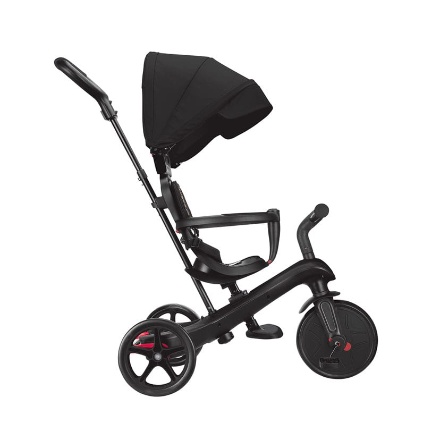 GLOBBER エクスプローラー トライク 4in1 ベビーカーJP PKG ブラック