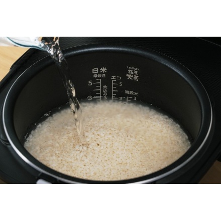 アイリスオーヤマ IHジャー炊飯器 5.5合 ブラック RC-IKB50-B