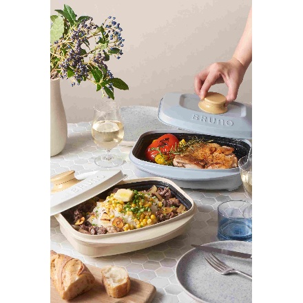 レンジメート プロ BY BRUNO スクエア ブルーグレー MCB102A-B