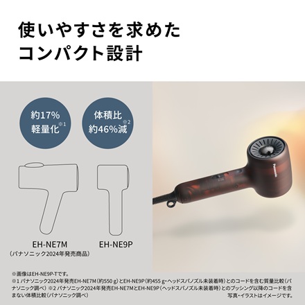 パナソニック ヘアードライヤー イオニティ グラスグリーン EH-NE9P-G