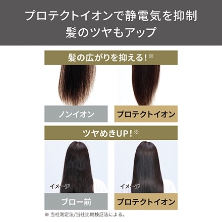 Nobby by TESCOM プロフェッショナルプロテクトイオンヘアードライヤー NIB400A スモーキーグレー