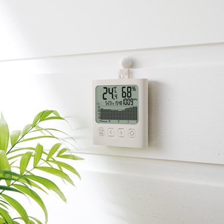 ＜タニタ＞グラフ付きデジタル温湿度計