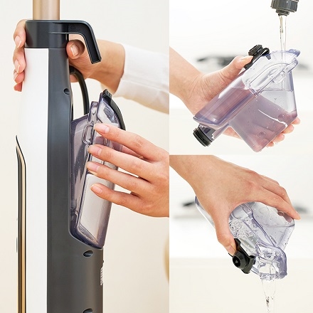 Shark STEAM & SCRUB 回転スチームモップ S8201JWH