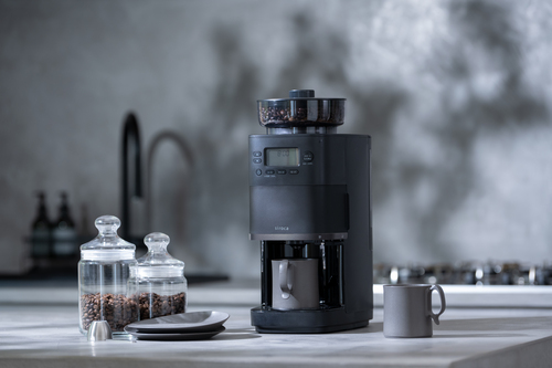 コーン式全自動コーヒーメーカー カフェばこPRO CM-6C271(K)