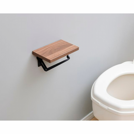 山善（YAMAZEN） ペーパーホルダー RPH-S(DBR3/MBK)