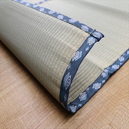国産い草上敷双目織りカーペット「ほほえみ」江戸間8畳 約352×352cm