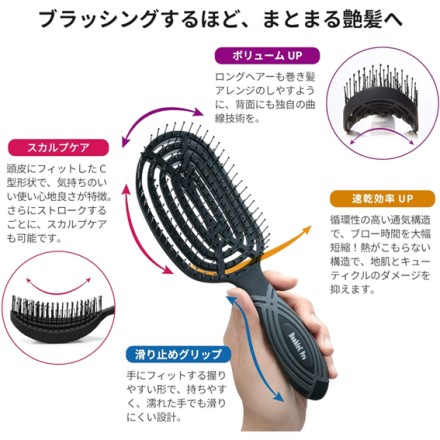 これ1本で解決 NuWayBrush DoubleC Pro ブラック