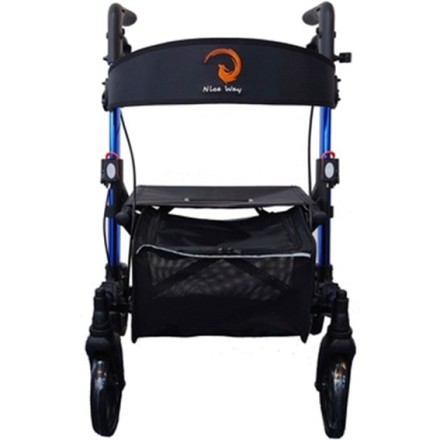 アルミ製折り畳み式 ライパットシルバーカー NEXT ブルー