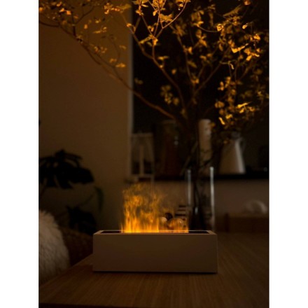 新感覚 Lovaroma フ レームナイトディフューザー マットホワイト