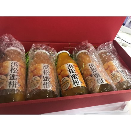 浜松の蜜柑 無添加 果汁100% ジュース 180ml×5本