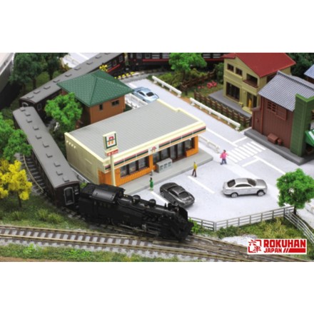 ロクハンZゲージ トランクジオラマアソート キハ52形100番代国鉄旧標準色