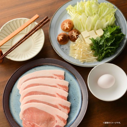 細川農興 十豚 ロース 計1kg　2～3mmスライス