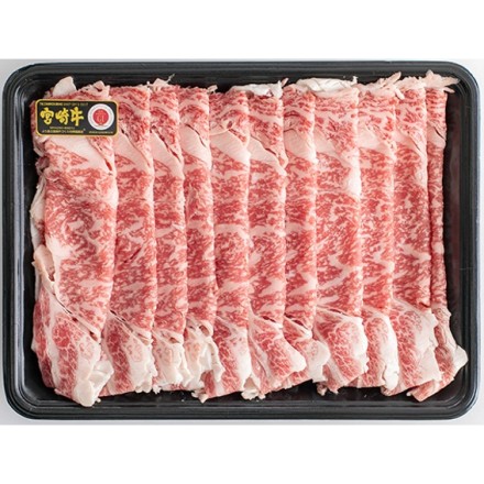 肉の野上 宮崎牛Ａ4等級以上 ローススライス 500g