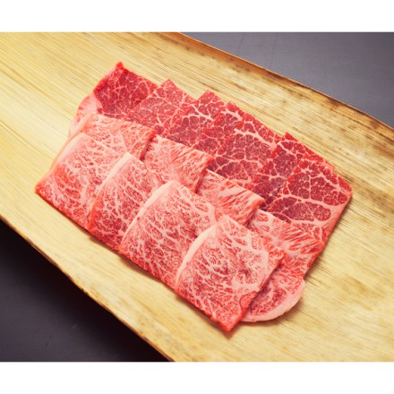 千屋牛A5ランク ステーキ 焼肉セット モモステーキ300ｇ & モモ肩焼肉用 300g