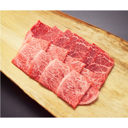 千屋牛A5ランク ステーキ 焼肉セット サイコロステーキ300ｇ & モモ肩焼肉用 300g
